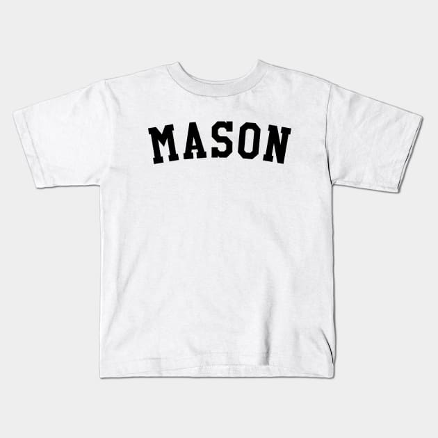 Brick Mason Kids T-Shirt by KC Happy Shop